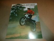 Brochure vendita moto originale Yamaha GTMX Mini-Cross GT-MX del 1973