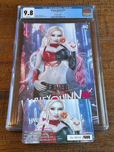 Harley quinn cgc 8 natali - harley, 25