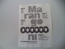 advertising Pubblicità 1982 MARANGONI PNEUMATICI