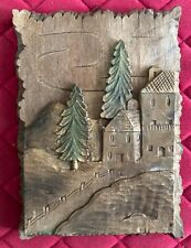 BASSORILIEVO IN LEGNO