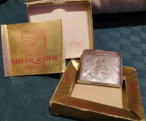 Accendino silver match - accendino,