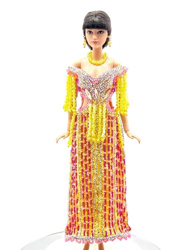 Abito barbie fashionistas - barbie,