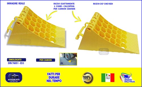 Blocca ruote camion auto - blocca,