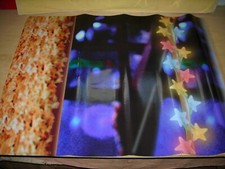 VETROFANIA VINTAGE ADESIVO PER ADDOBBO/ARREDO VETRINA NEGOZI 84x67 - AVERY