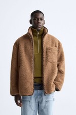 Zara Veste en fausse fourrure