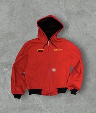 active jacket carhartt red size S 2000 made in USA