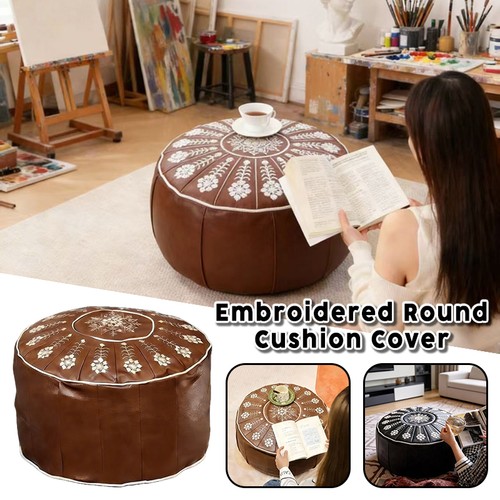 Pouf terra boho ottomano - da,
