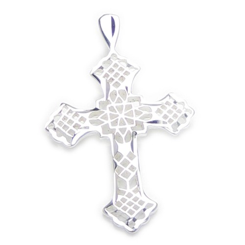 Ciondolo croce argento - croce,