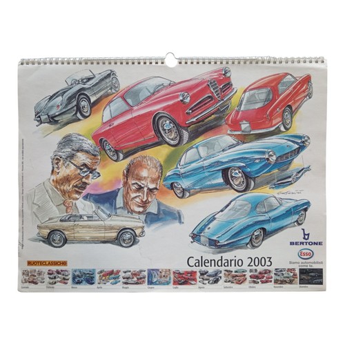 Calendario bertone esso - bertone,