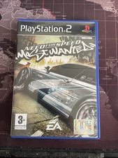 Need for Speed Most Wanted Ps2 completo italiano gioco Sony Playstation 2 Pal