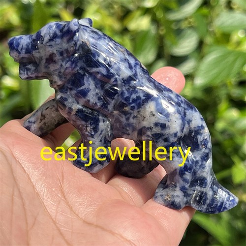 Sodalite naturale lupo - 3,7",