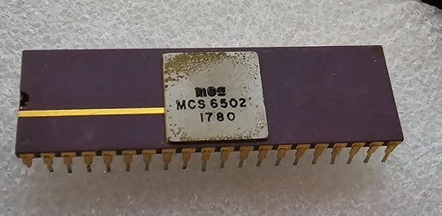 Raro microprocessore vintage