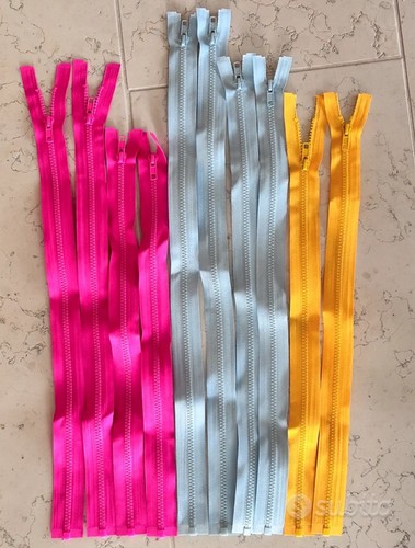 Stock cerniere lampo zip - stock,