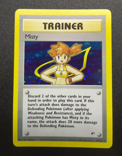 Misty holo 132 - misty,