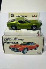 Polistil Alfa Romeo Montreal pressofuso, con scatola, originale, vintage, rara, non Corgi