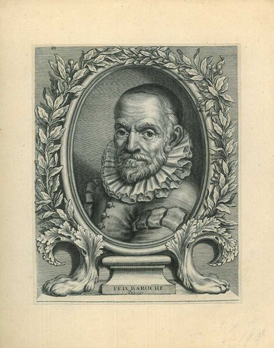 Ritratto federico barocci - ritratto, di