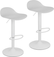 Set 2 Sgabelli Girevoli Con