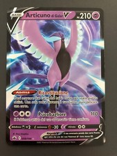 CARTA POKÉMON - ARTICUNO DI GALAR V 058/198 - ULTRA RARA ITA - REGNO GLACIALE