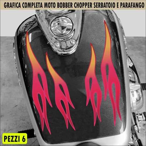 Kit adesivi moto serbatoio - adesivi,
