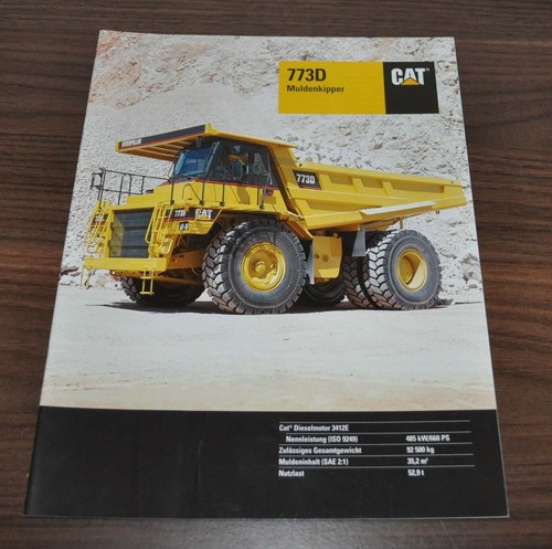 Brochure caterpillar 773d - brochure,