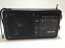 Radio Vintage Philips Slim Line Radio Retro Anni 80 Funzionante