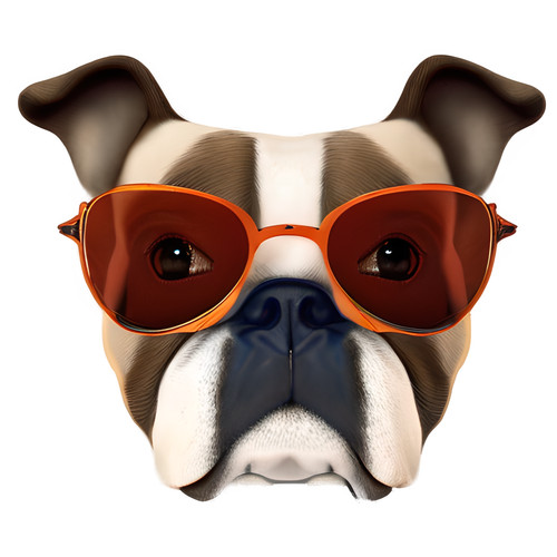 Adesivi auto bulldog inglese - adesivi,