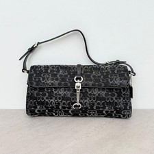 COACH Mini Signature Soft Clip