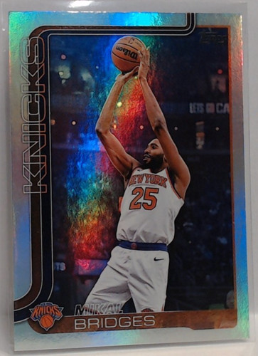 2025 topps mikal bridges - topps,
