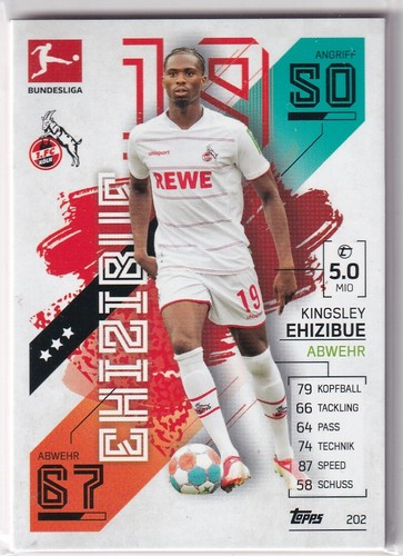 Match attax bundesliga - attax, 21/22