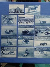 CORRIDA-PLAZA DE TOROS-MULETA-15 FOTO-CARTOLINE-1920 CIRCA-SOUVENIR DI SPAGNA 