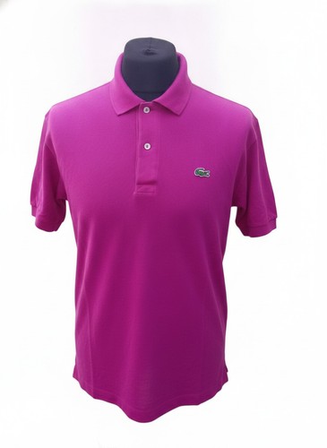 Polo uomo lacoste viola con - lacoste,