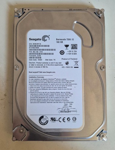 Hard disk seagate barracuda - disk,