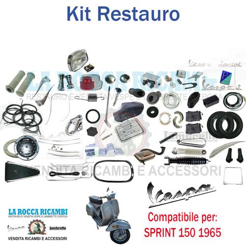 Kit restauro vespa - kit, 150