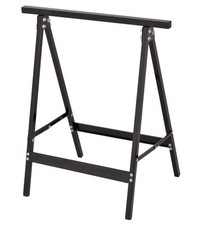 CAVALLETTO PIEGHEVOLE IN METALLO, PORTATA MASSIMA 100 KG - 63,5X43XH72 CM