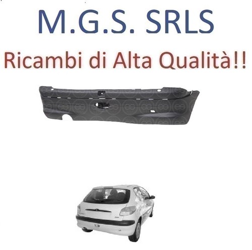 Paraurti posteriore con - paraurti, primer