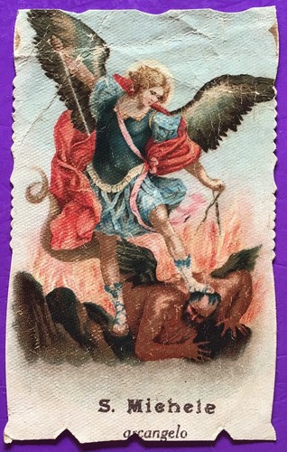 Santino holy card - card,, san
