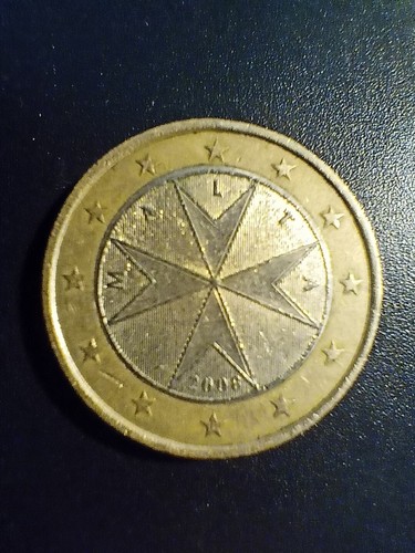 Euro rara malta 2008 con - rara,