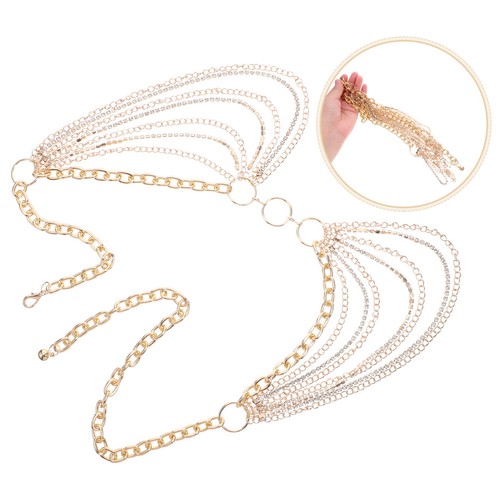 Elegante cintura con catena - , di