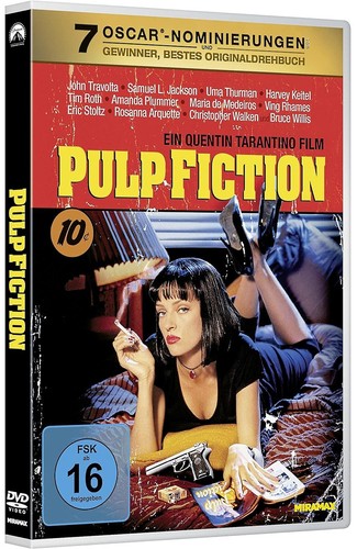 Dvd pulp fiction quentin - #,