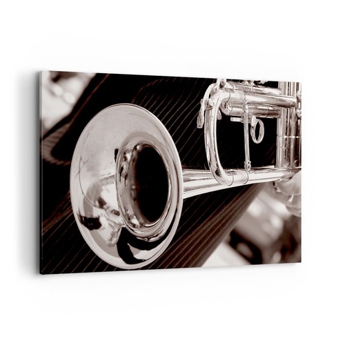 Quadro tela 120x80cm musica - tela,