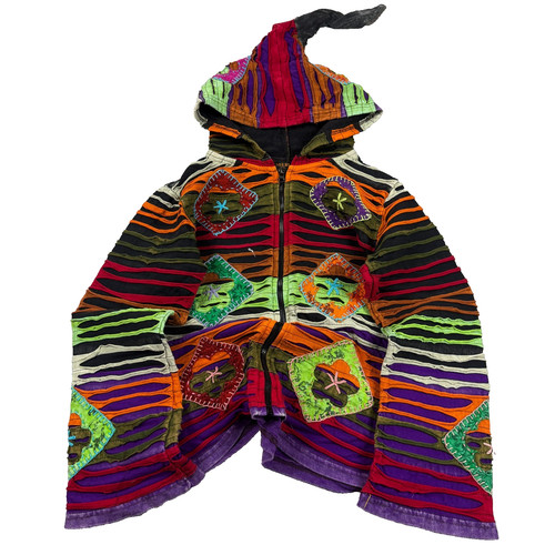 Felpa con cappuccio - , patchwork