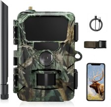 Fototrappola da Caccia Notturna con SIM 2K 48MP Sensore di Movimento IP66 Sensor