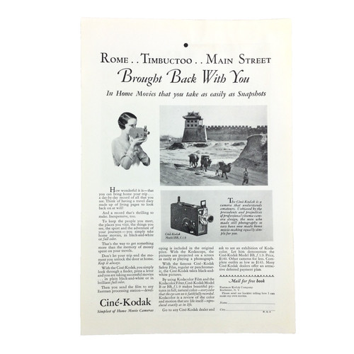 Cinema ciné kodak eastman - kodak, k