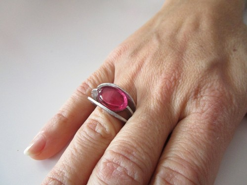 Anello moderno argento - anello,