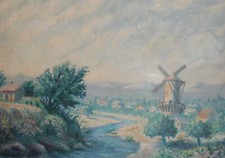 Dipinto ad olio impressionista