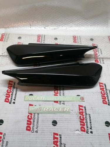 Coppia fianchetti nero lucidi - coppia,