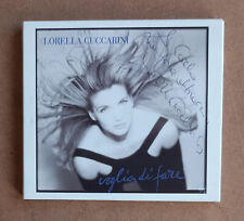 CD LORELLA CUCCARINI Voglia di fare 1995 Italia Rti Music AUTOGRAFATO Digipak.