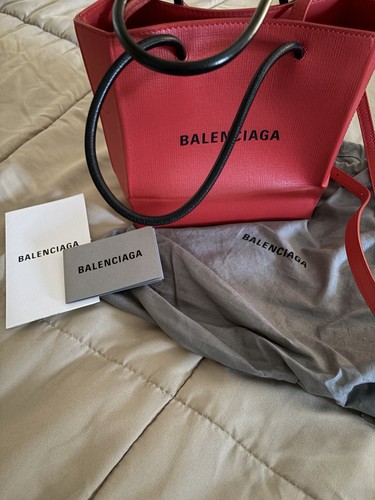 Borsa shopping piccola rossa