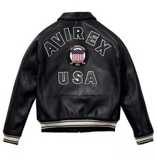 Giubbotto Uomo Avirex Nero
