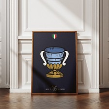 Napoli Campione Poster Nata